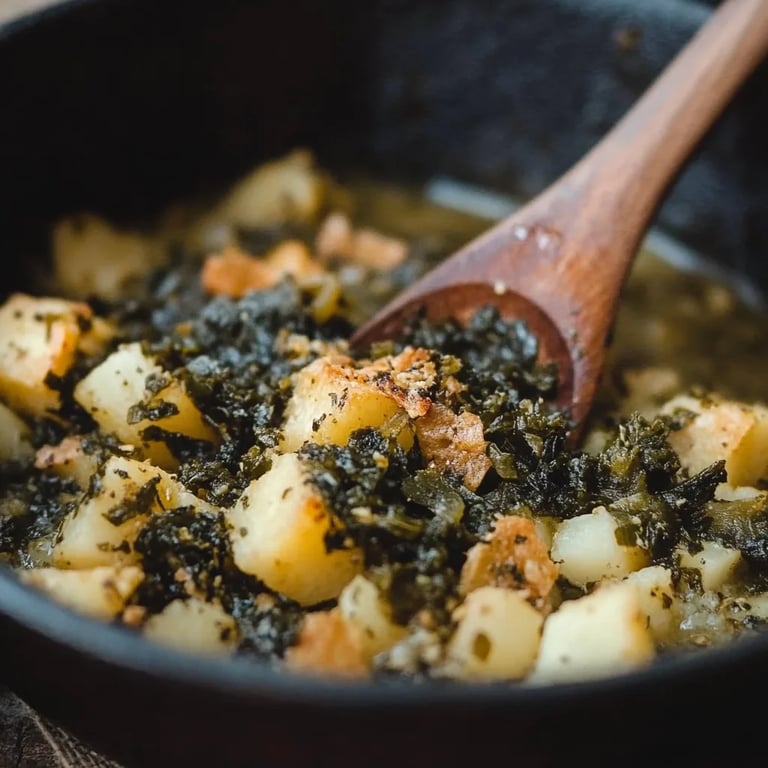 Veganer Grünkohl Eintopf