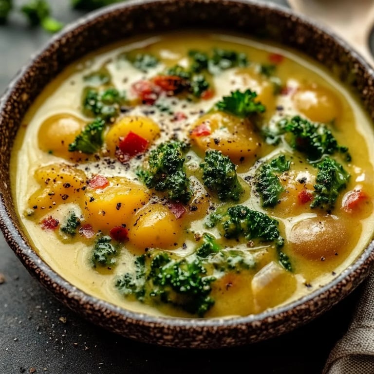 Cremige Brokkoli-Kartoffeln