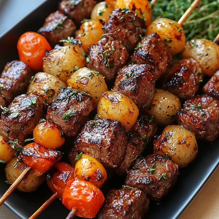 Espetinhos de Bife com Alecrim e Alho: Uma Receita Incrível e Definitiva para Impressionar