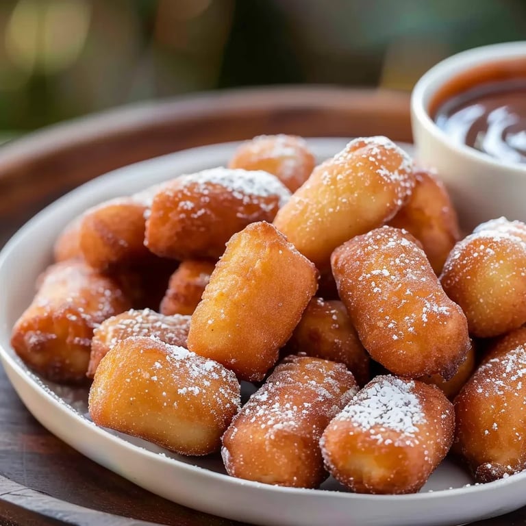 Fluffy Air Fryer Churro Bites