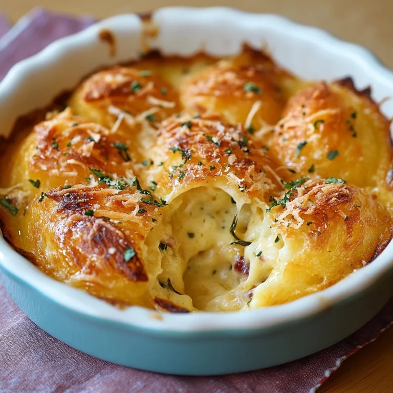 Kartoffel-Nudel-Auflauf