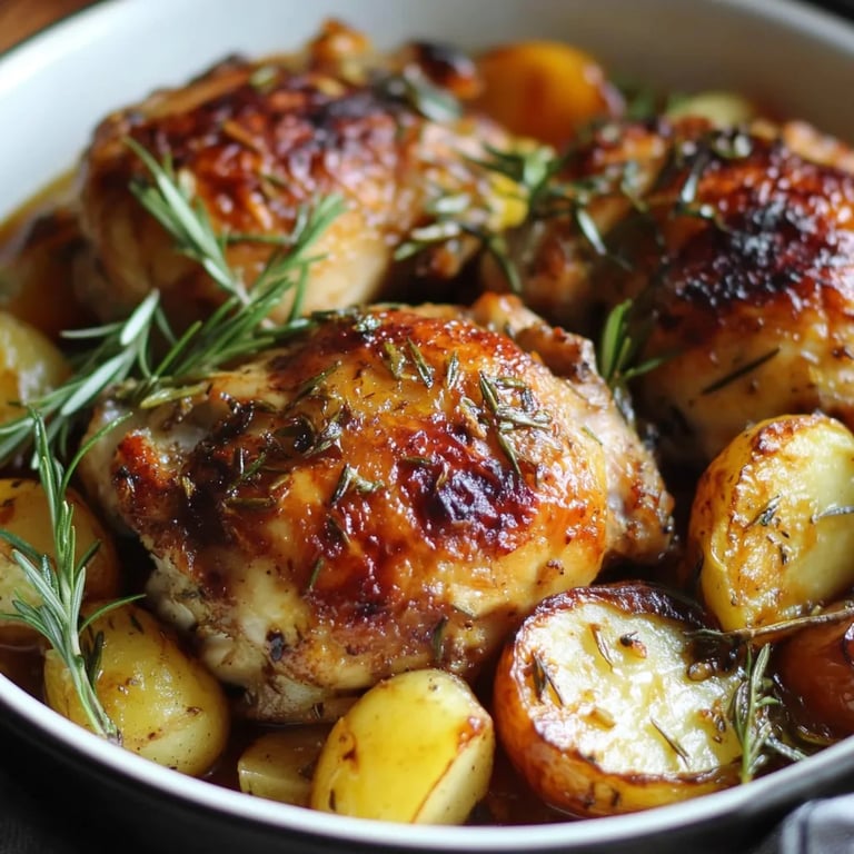 Rosemary Apple Cider Chicken Recipe