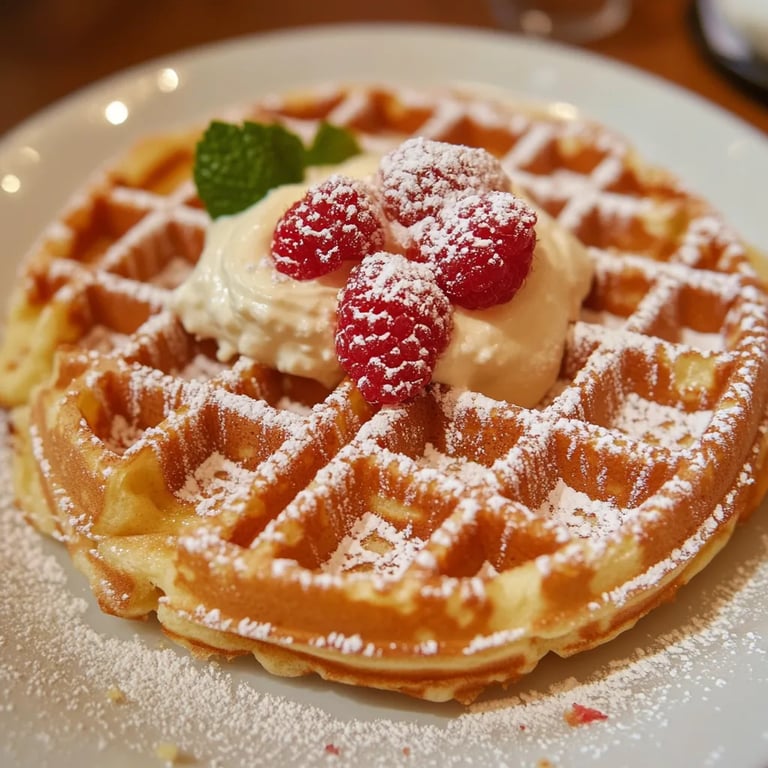 Leckerster Waffelteig