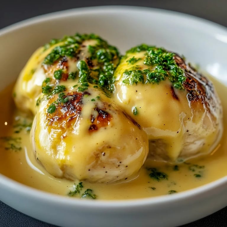 Rosenkohl in Frischkäse-Senfsauce