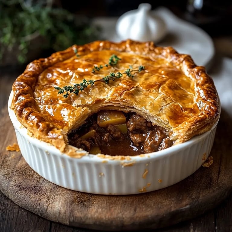 Classic British Steak and Onion Pie: An Amazing Ultimate Recipe