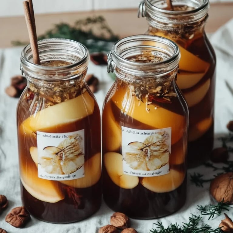 Birnen-Glühwein