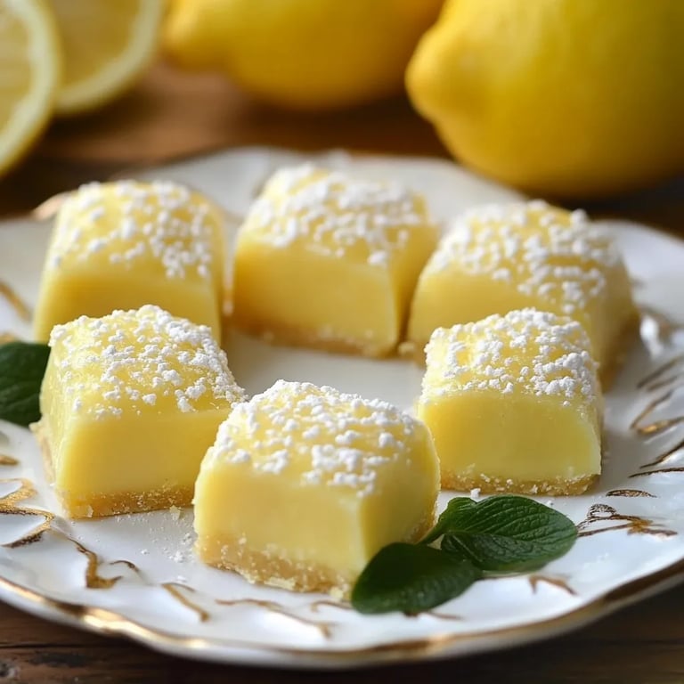 Zitronen-Pralinen