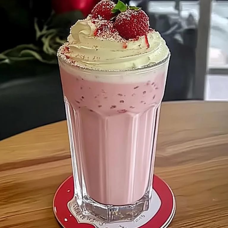 Erdbeermilchshake