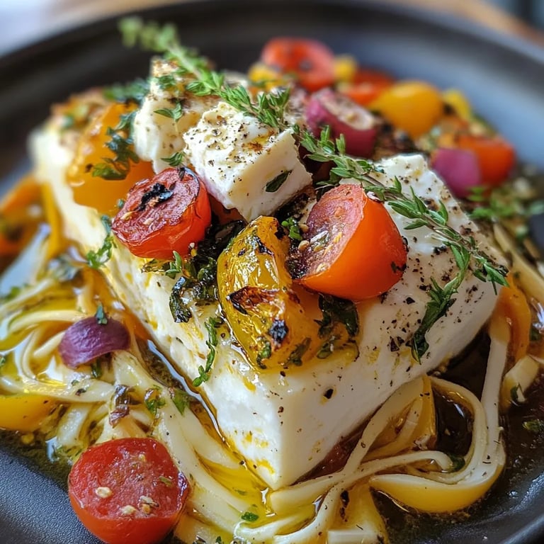 Kürbis mit Feta im Ofen