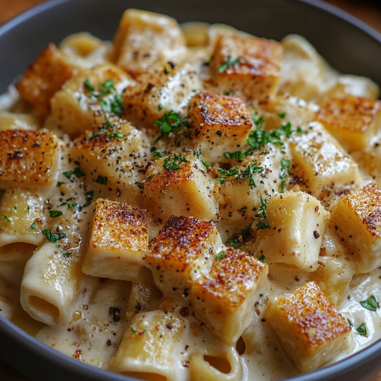 Pasta Cremosa con Tofu: Una Increíble Receta Última