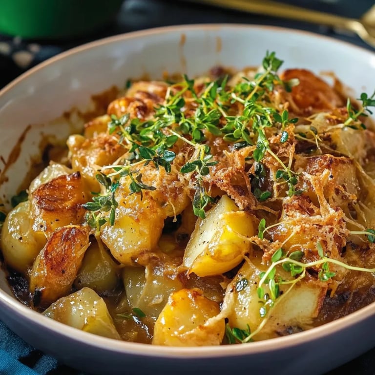 Rosenkohl mit Kartoffelkruste