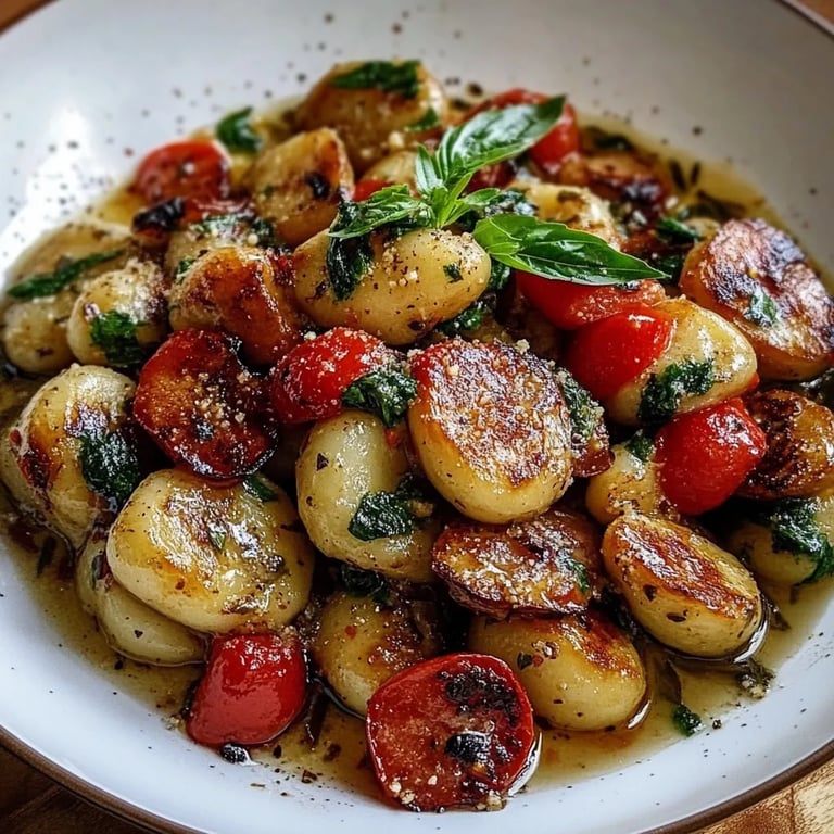 Cremige vegane Gnocchi-Pfanne: Ein Unglaubliches Ultimatives Rezept für 4 Personen