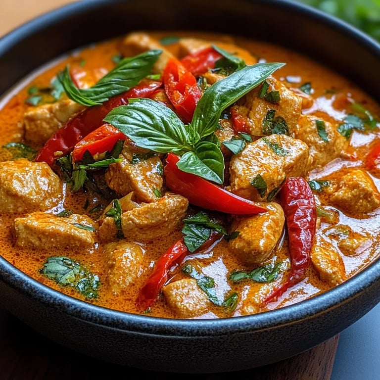 Curry Rápido de Frango Panang: Uma Receita Incrível e Essencial