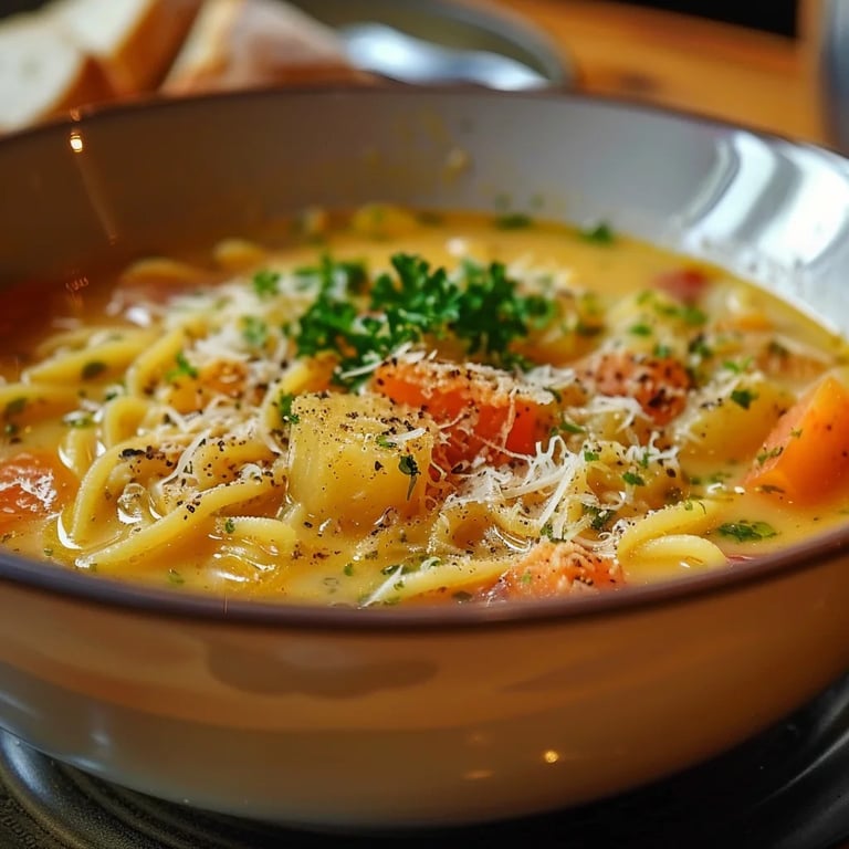 Ungarische Kartoffelsuppe