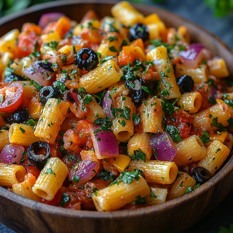 Ensalada de Pasta Antipasto Italiana Fácil: Un Increíble Secreto