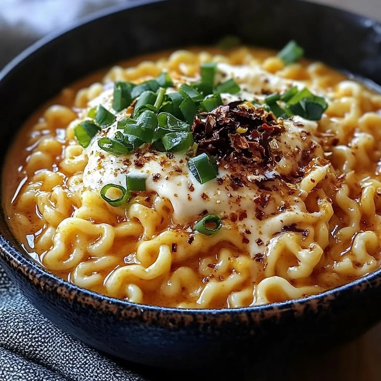 Cheesy Ramen Bliss Comfort Food Recipe