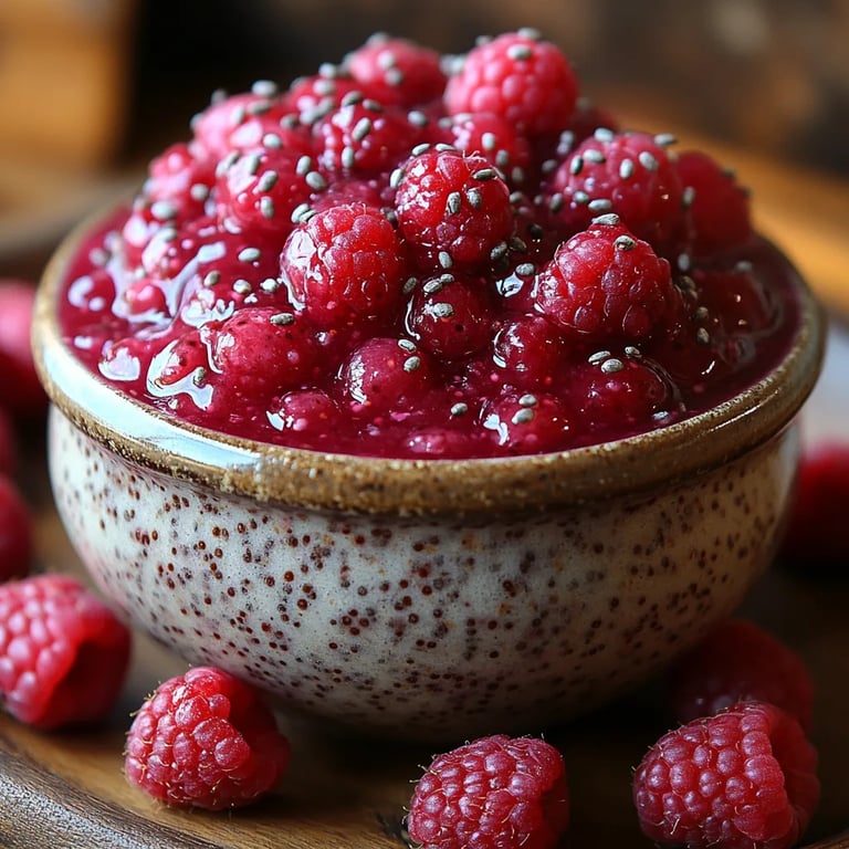 Mermelada de Frambuesa y Vainilla con Semillas de Chía: Una Increíble Receta Secreta