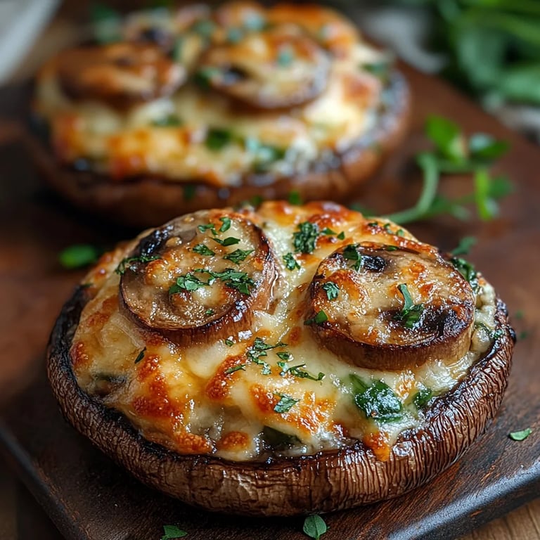 Cogumelos Portobello Recheados: A Receita Incrível e Definitiva para Impressionar