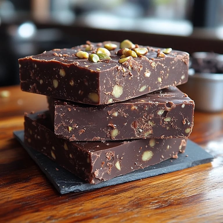 Zartbitter-Schokolade-Pistazien-Fudge: Ein Unglaubliches Ultimatives Rezept