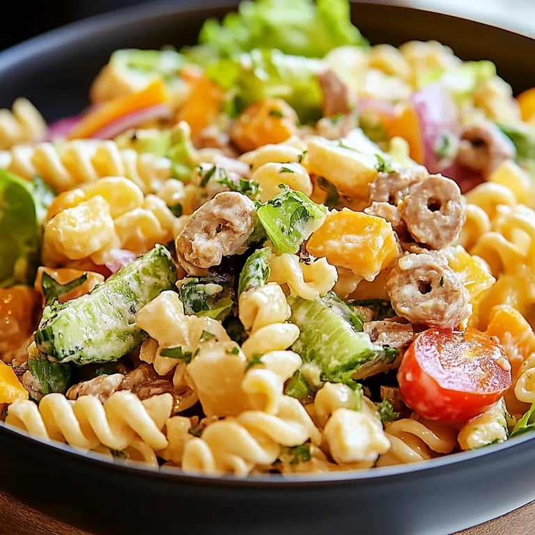 Big Mac Pasta Salad