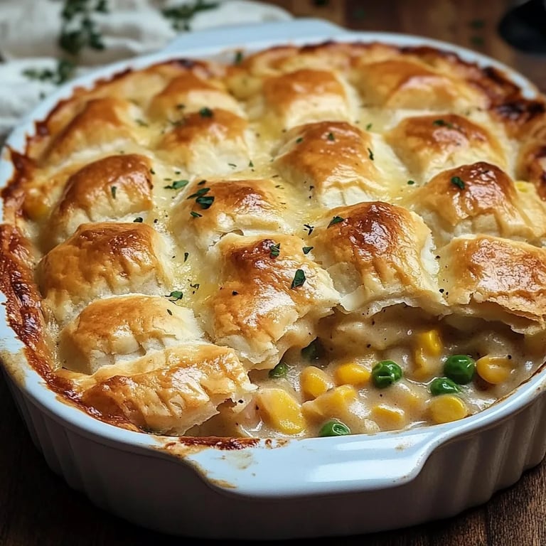 Chicken Pot Pie Casserole