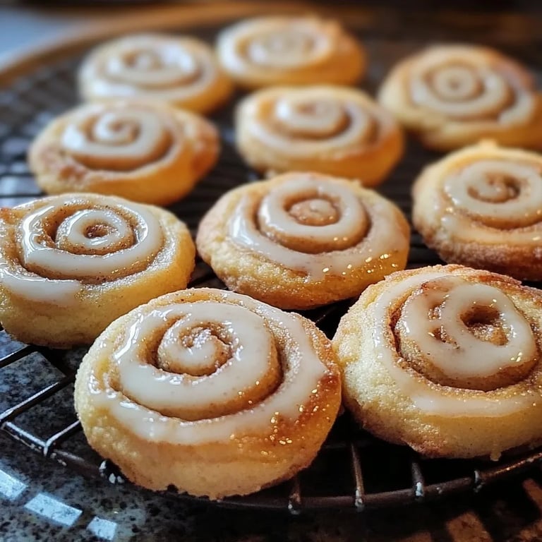 ZIMTSCHNECKENPLÄTZCHEN