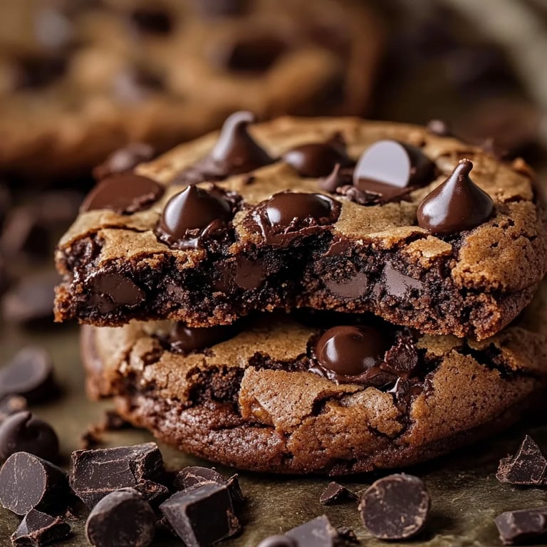 Schokoladenkekse mit Schokostückchen