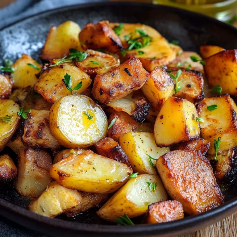 Kartoffel-Hackbraten aus der Pfanne