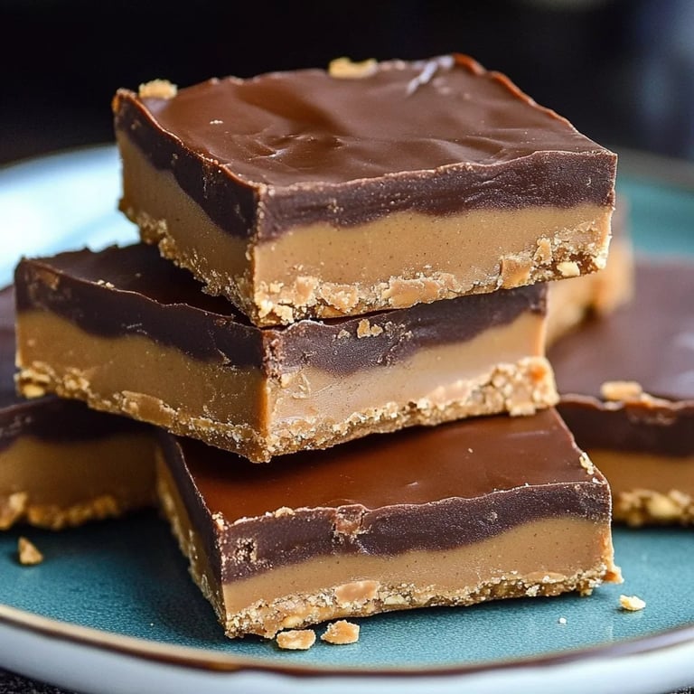 No Bake Peanut Butter Bars