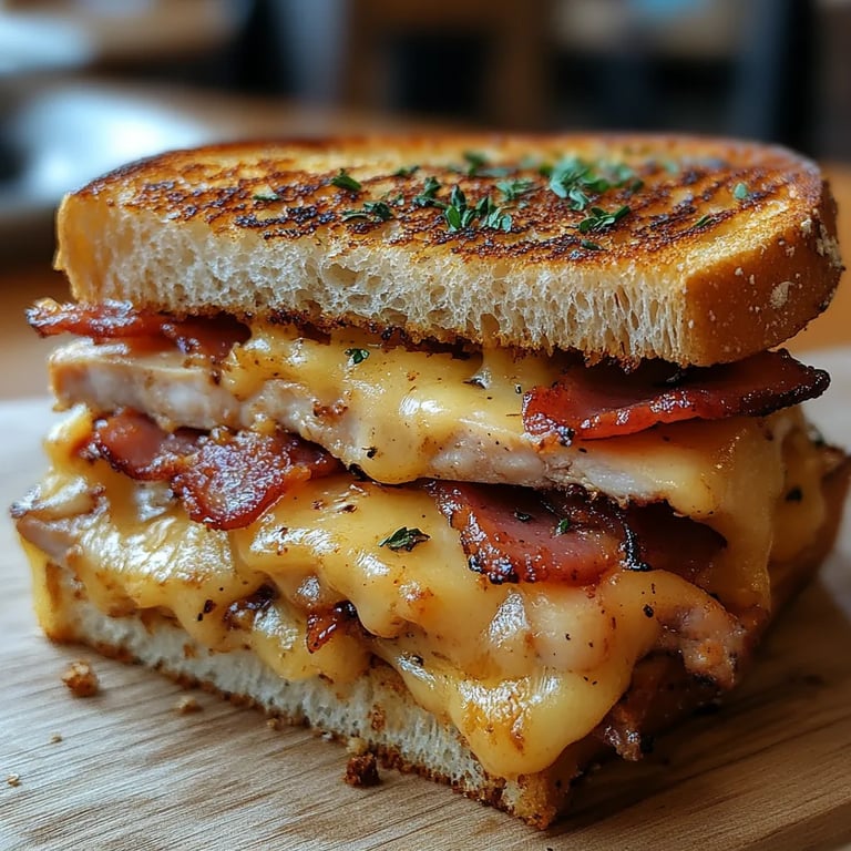 Derretido de pavo con cheddar y tocino: Una Increíble Receta Última