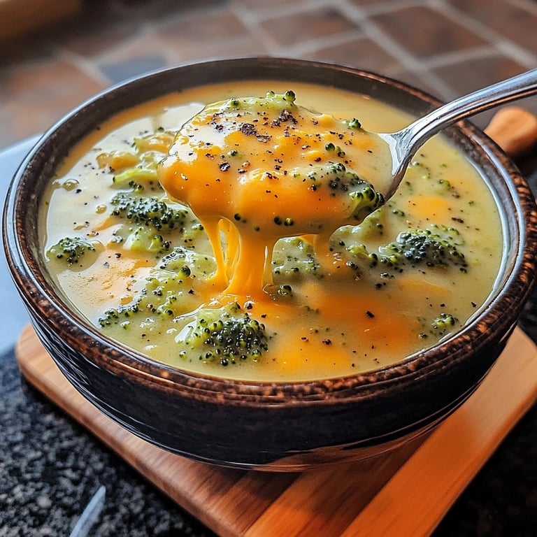 Comfort Broccoli Cheddar Soup​