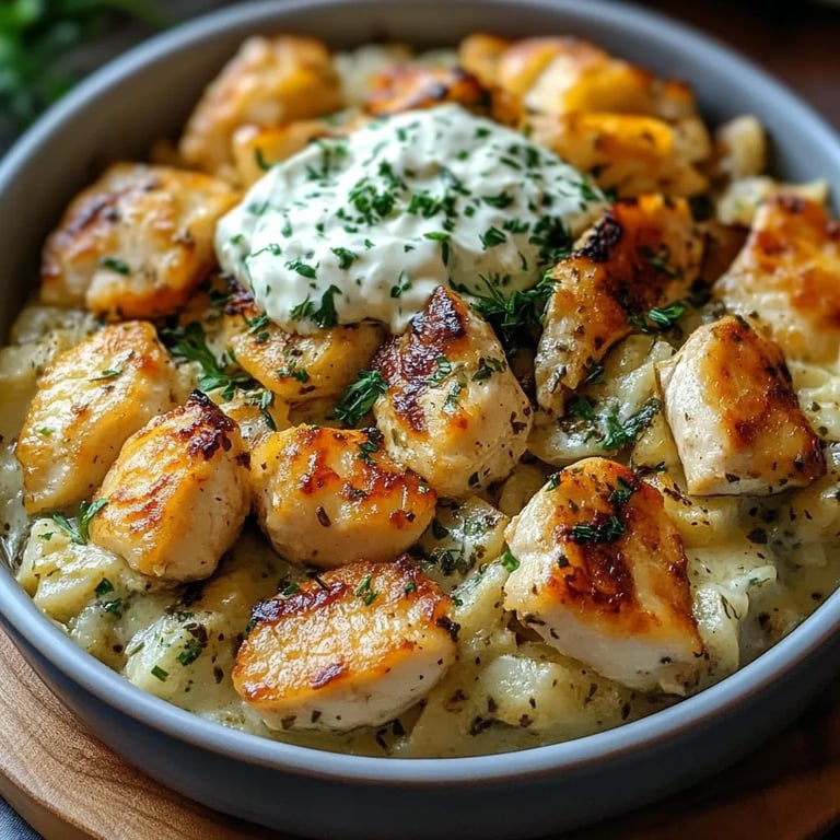 Dump-&-Bake Chicken Tzatziki Casserole: An Incredible Ultimate Recipe