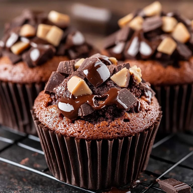 Super saftige Schoko-Muffins