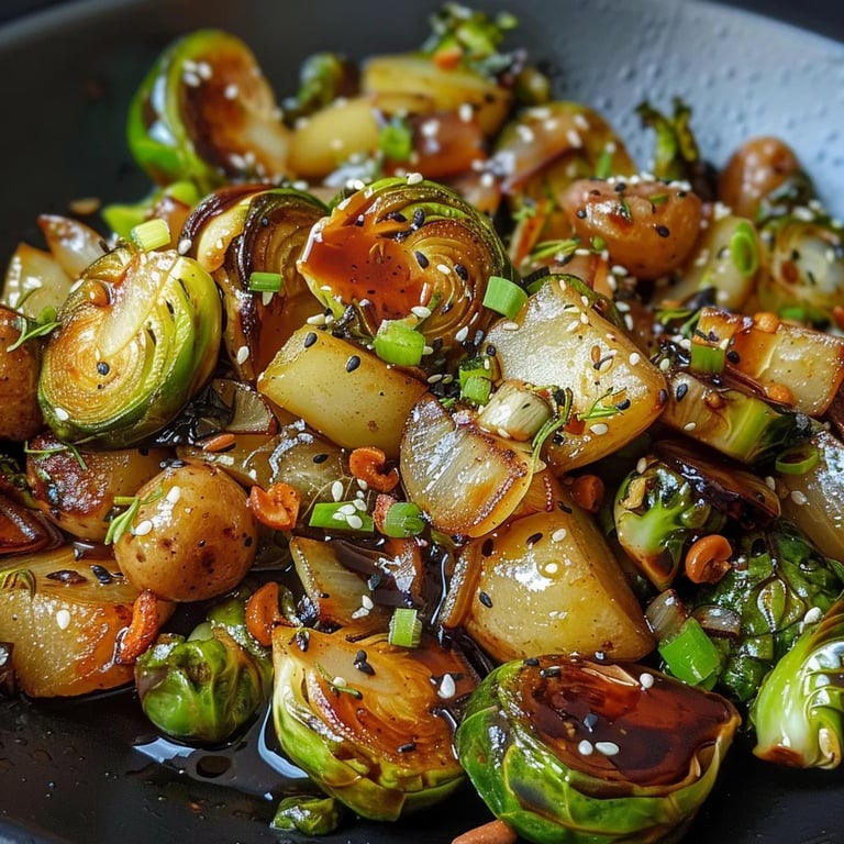 Rosenkohl Kartoffel Pfanne