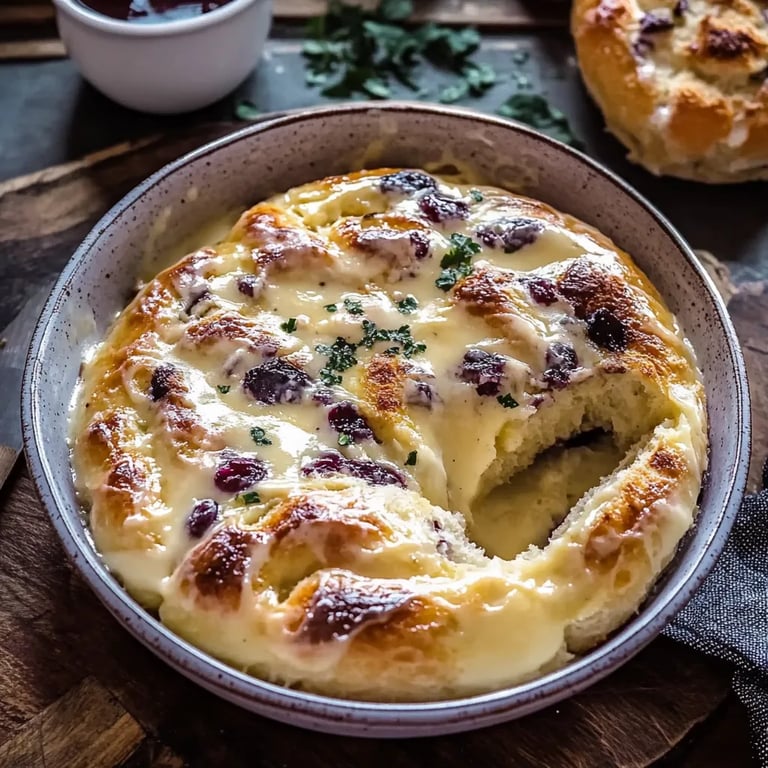 Schwedische Blaubeer Schnecken