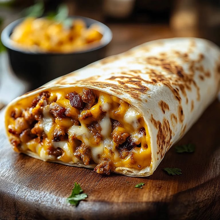 Easy Grilled Cheese Burrito Copycat Recipe