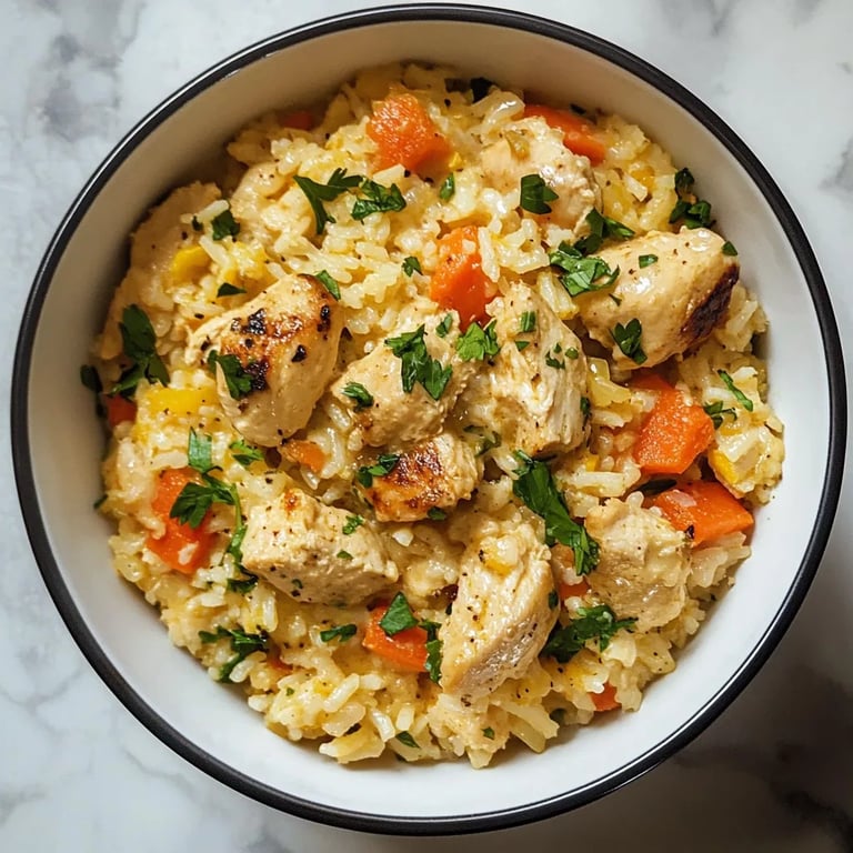 Cozy One-Pot Chicken & Rice (Gluten-Free)