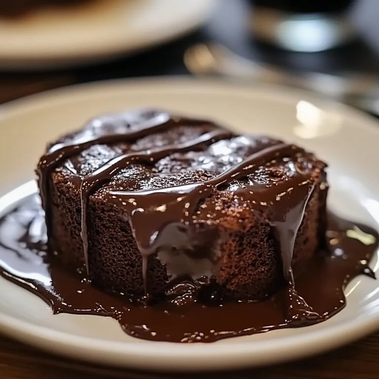 Fondant au Chocolat Sans Beurre