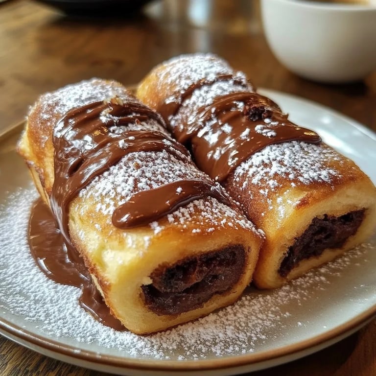 Unglaubliche French Toast Rolls mit Nutella und Zimt: 7 Ultimative Schritte