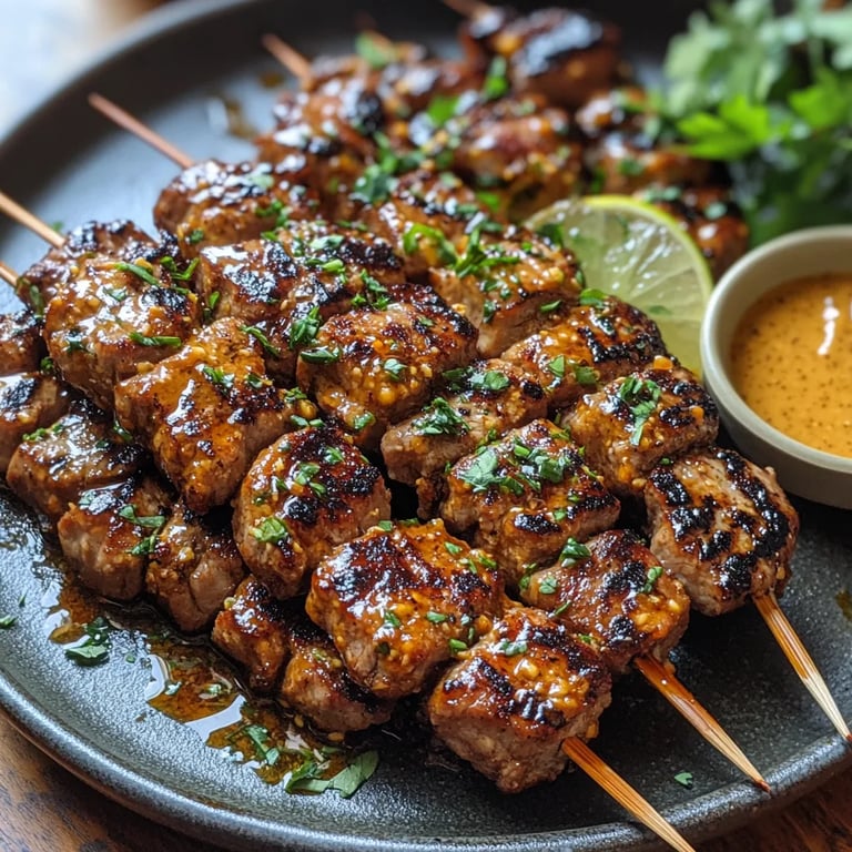 Espetinhos de Carne com Gengibre e Gergelim: Uma Receita Incrível e Definitiva