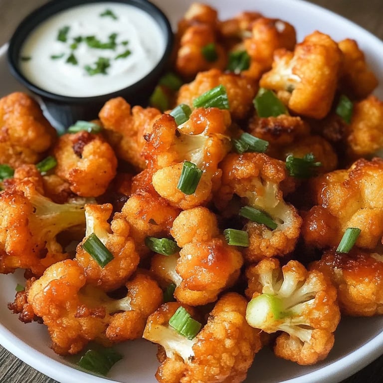 Leckeres Buffalo-Blumenkohl Heißluftfritteuse: Ein Unglaubliches Rezept für 6 Portionen