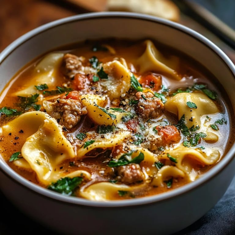 Autumn Tortellini Soup With Sausage: An Amazing Ultimate Recipe