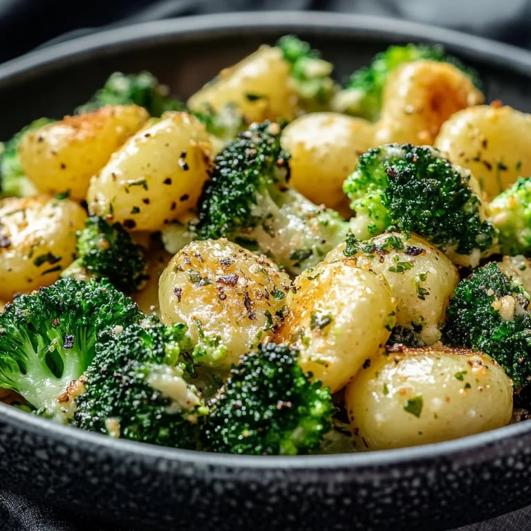 Cremiger Brokkoli mit Kartoffeln
