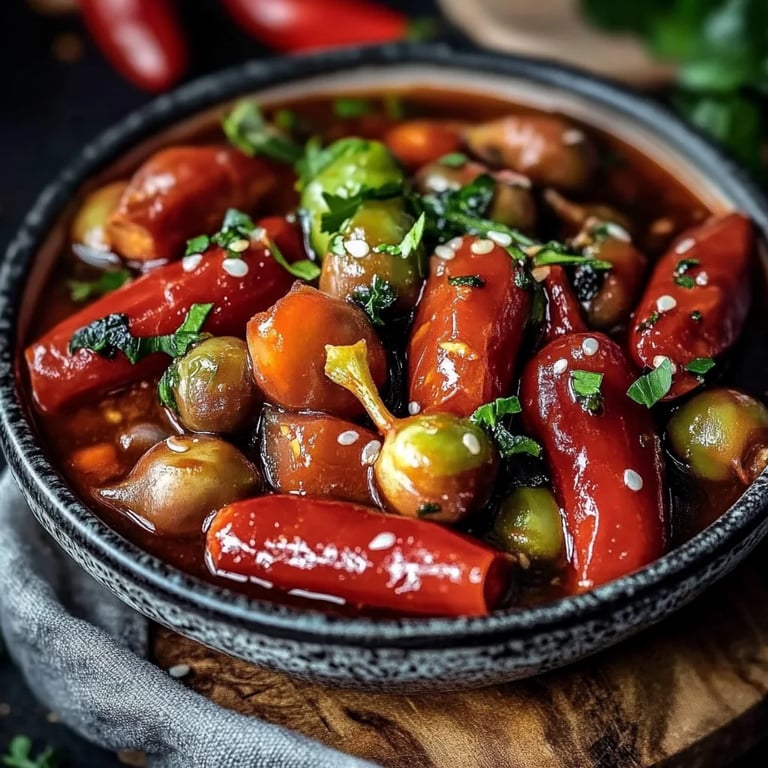 Rosenkohleintopf mit 400 g Gehacktes