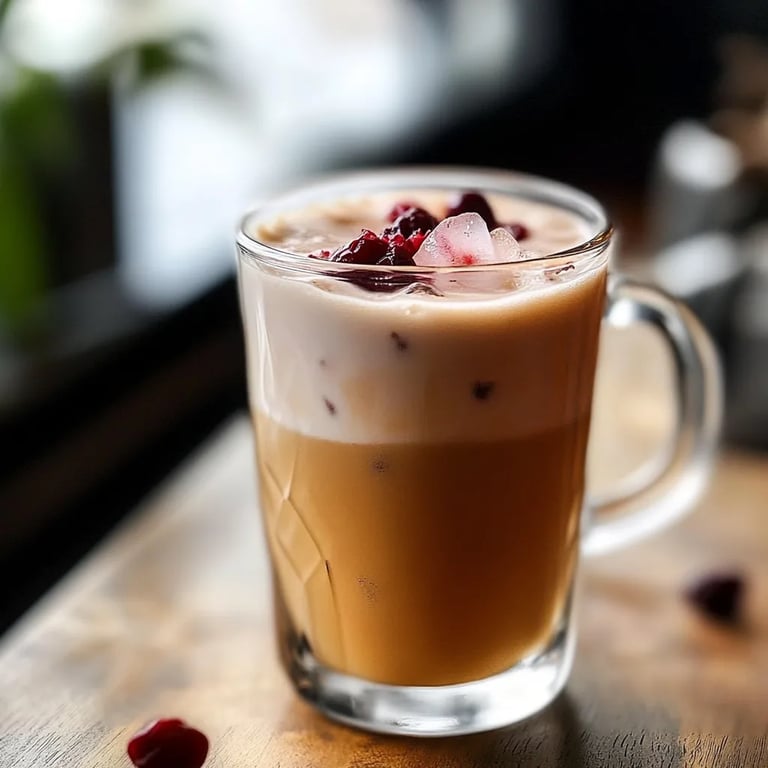 Iced Cherry Chai