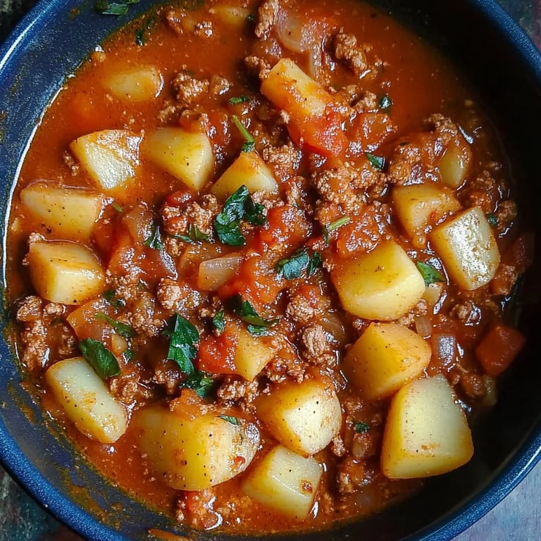 Mom’s Picadillo con Papa: An Amazing Ultimate Recipe for 6 Servings