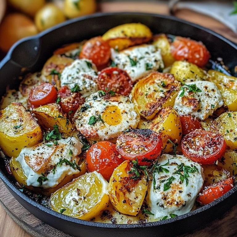 Feta Kartoffeln Ofengemüse