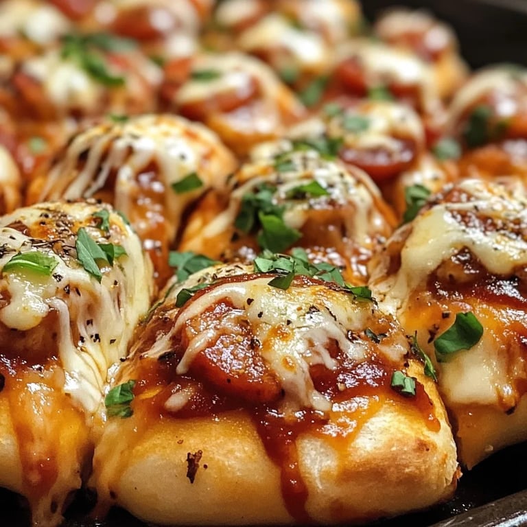 Leckere Pizza Bällchen