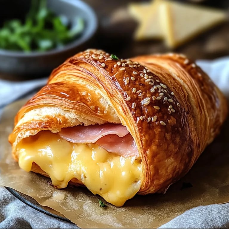 Croissant Jambon Fromage