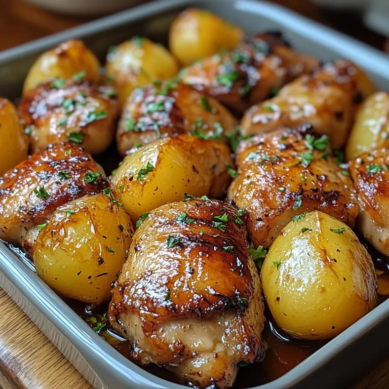 Hähnchenschenkel mit Kartoffeln: Ein Unglaublich Ultimatives Rezept für 4 Personen